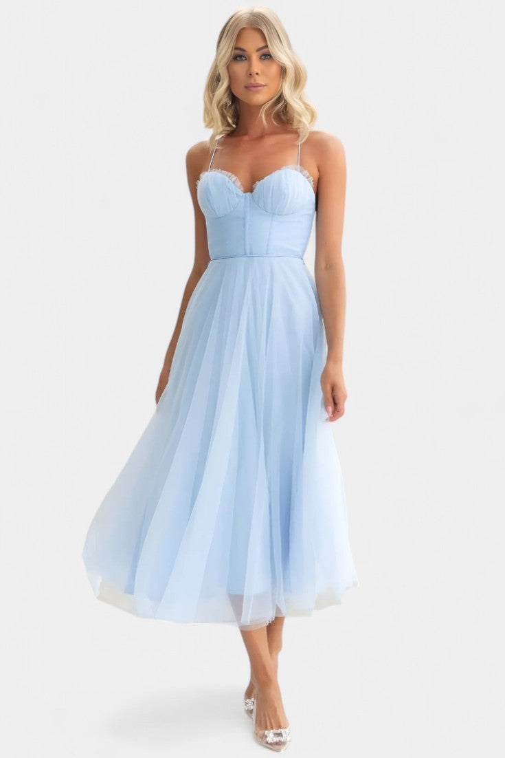 Eileen Vestido Midi de Tul