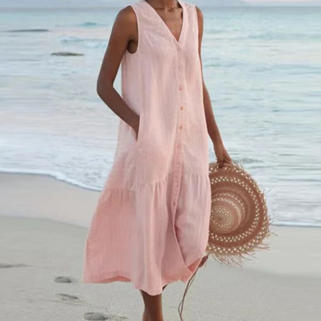 Lovisa | Vestido Midi de Botones para Mujer