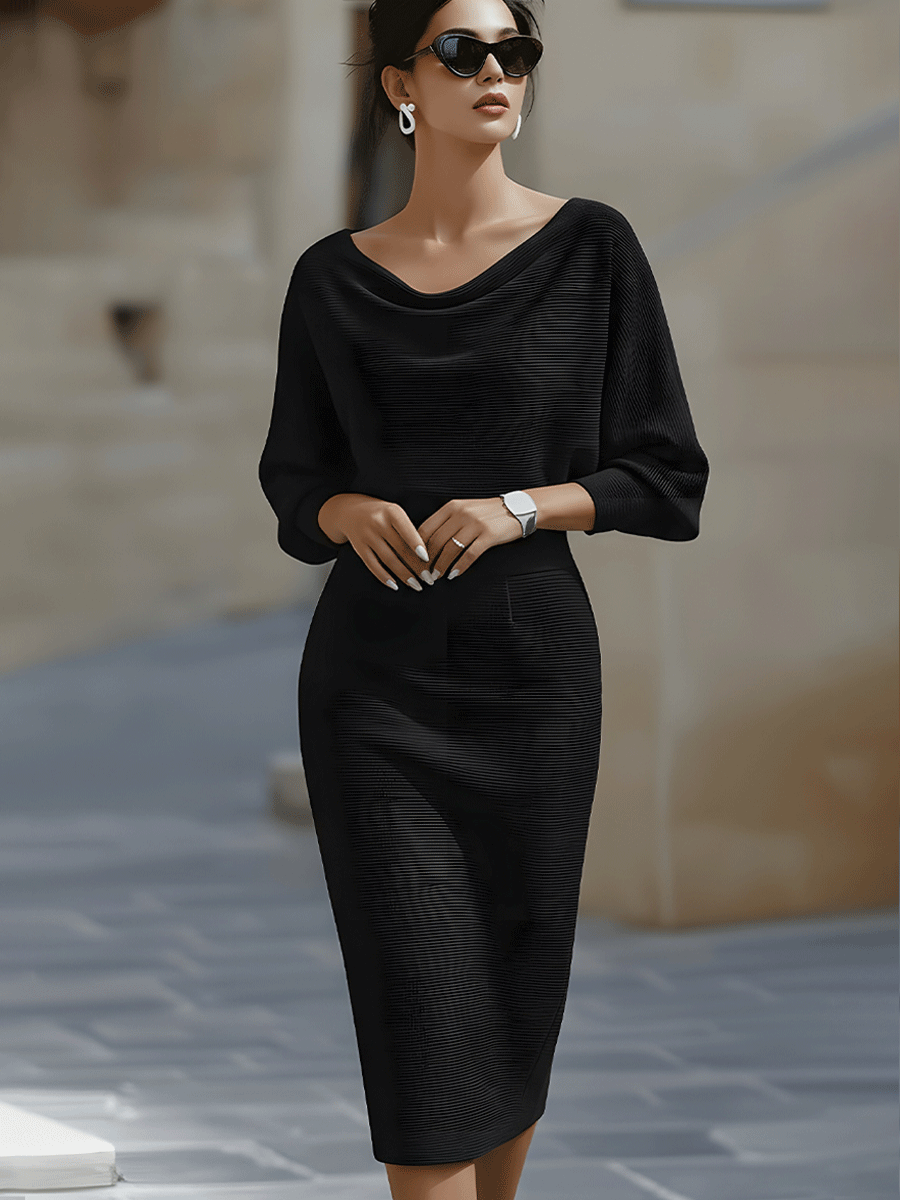 Ailany Vestido Midi de Lujo