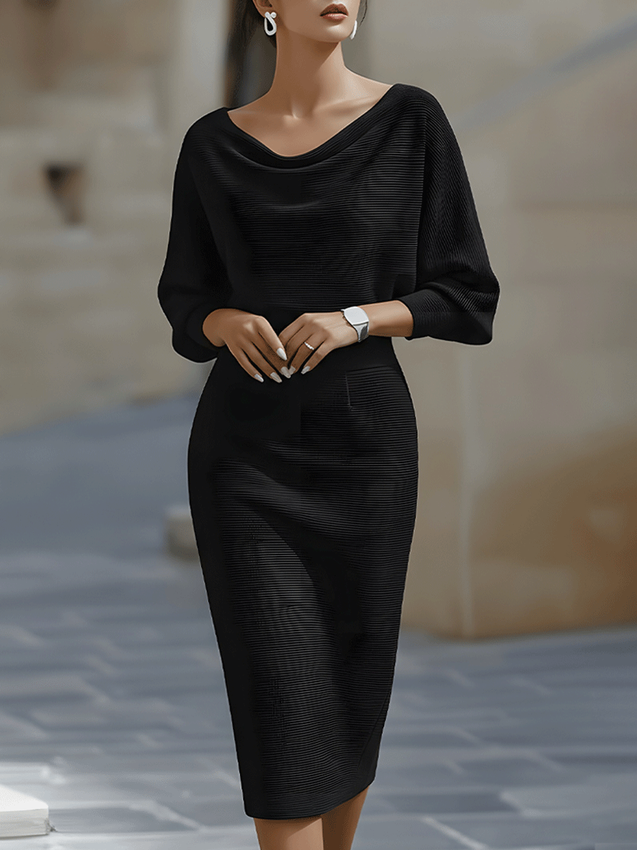 Ailany Vestido Midi de Lujo