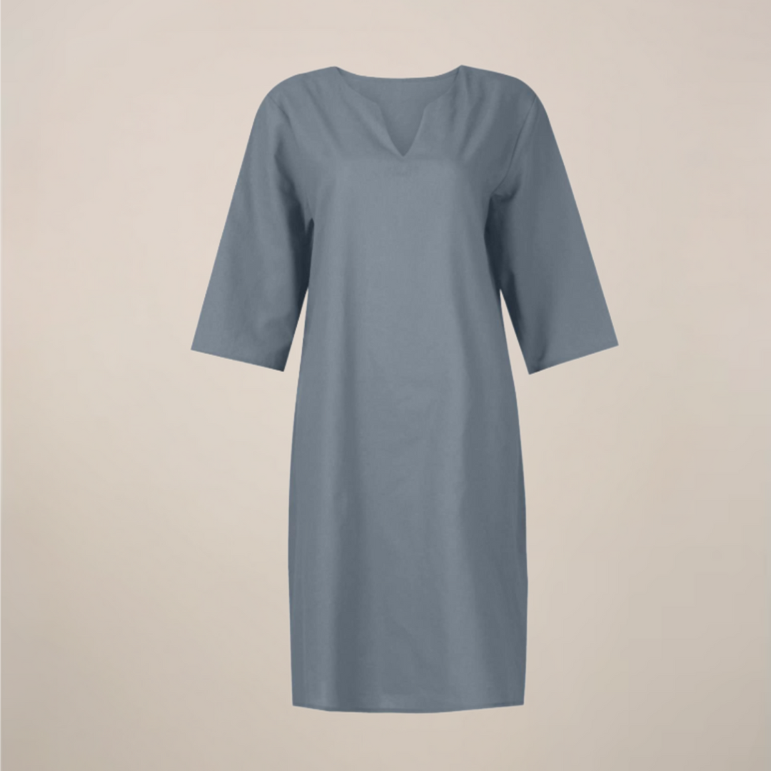 Emmy | Vestido Midi de Cambio con Escote en V para Mujeres