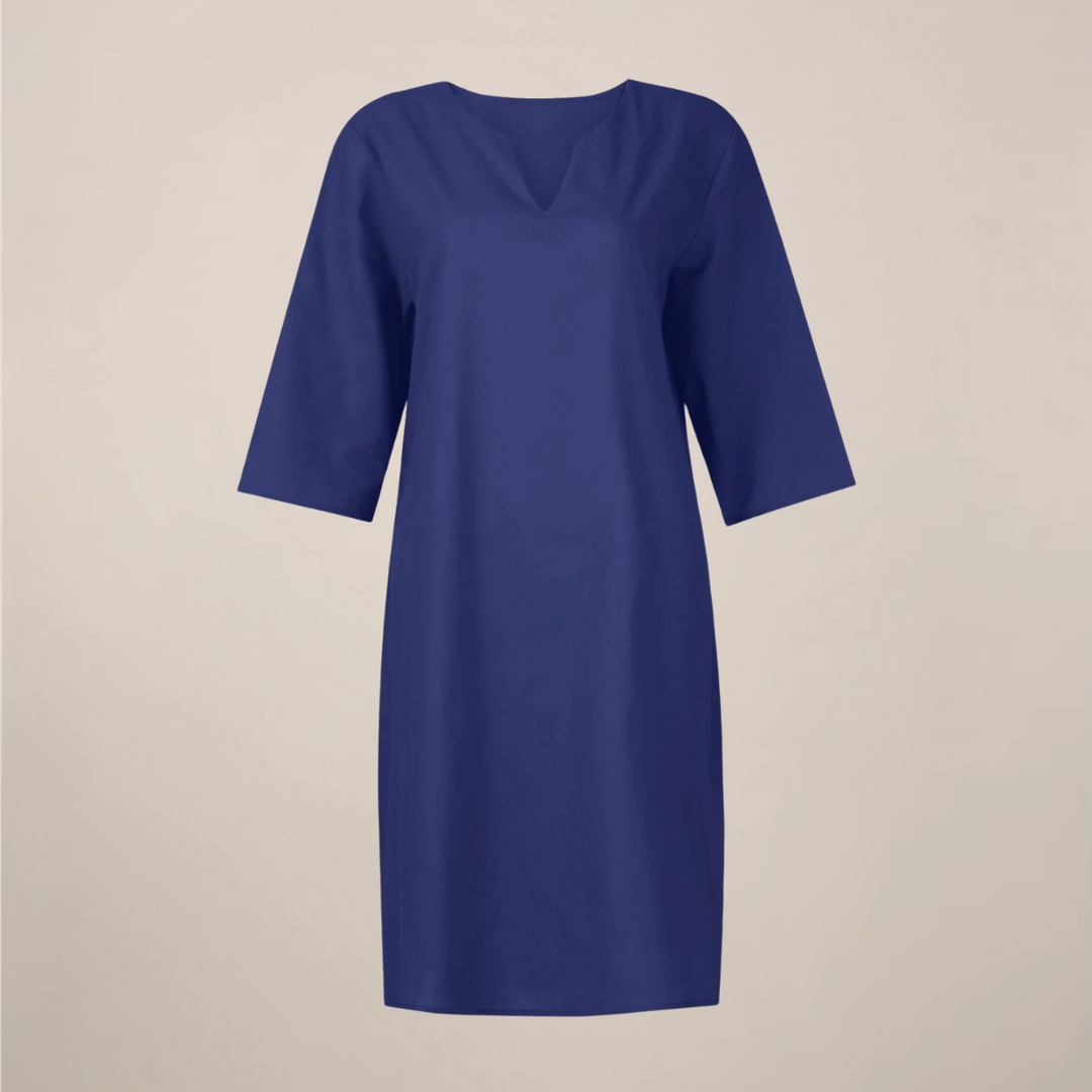 Emmy | Vestido Midi de Cambio con Escote en V para Mujeres