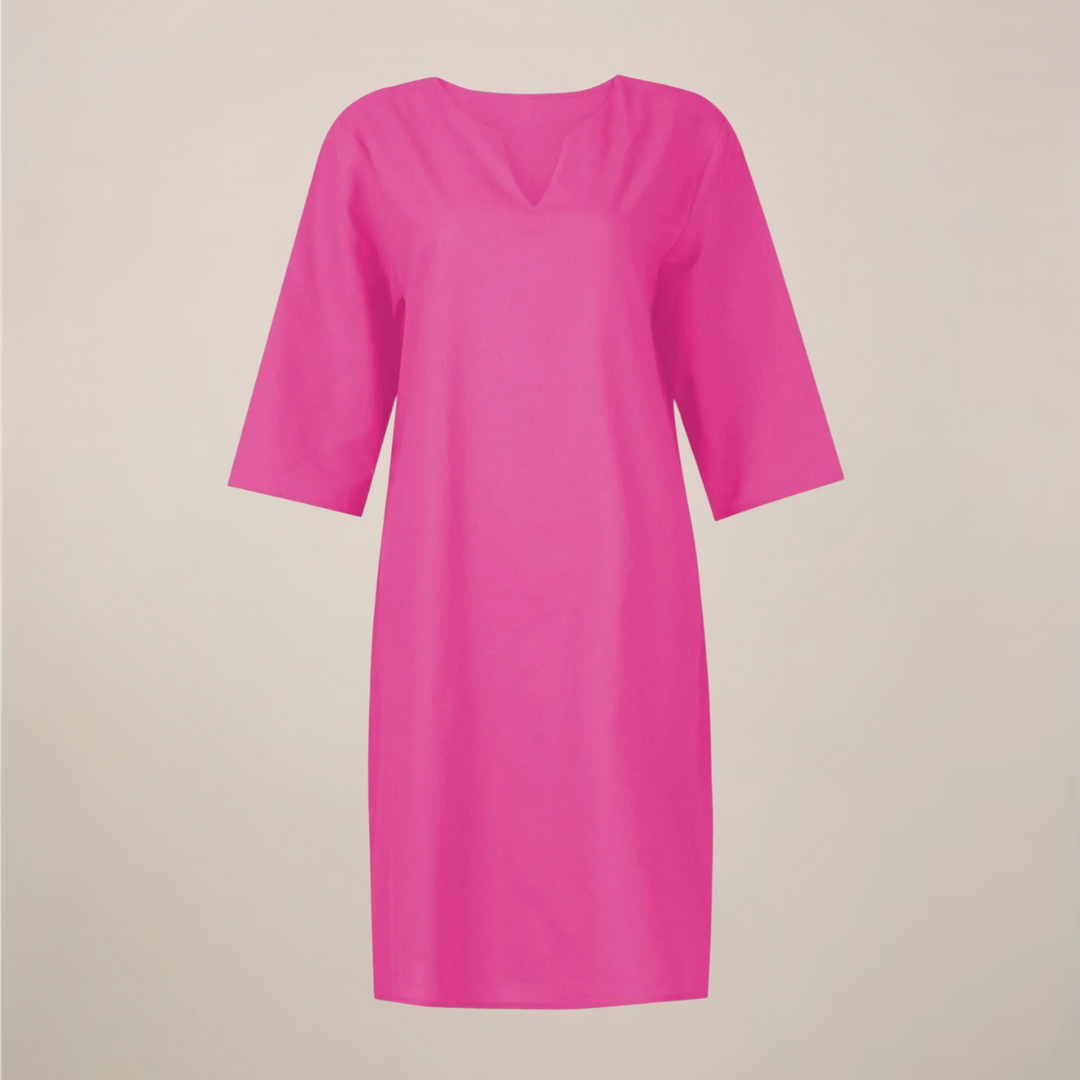 Emmy | Vestido Midi de Cambio con Escote en V para Mujeres
