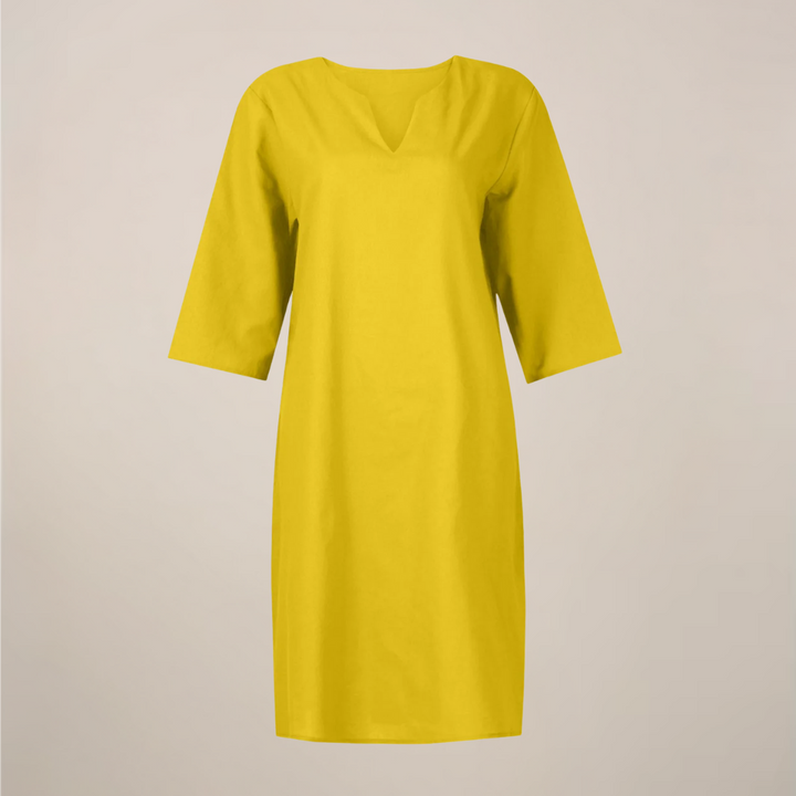Emmy | Vestido Midi de Cambio con Escote en V para Mujeres