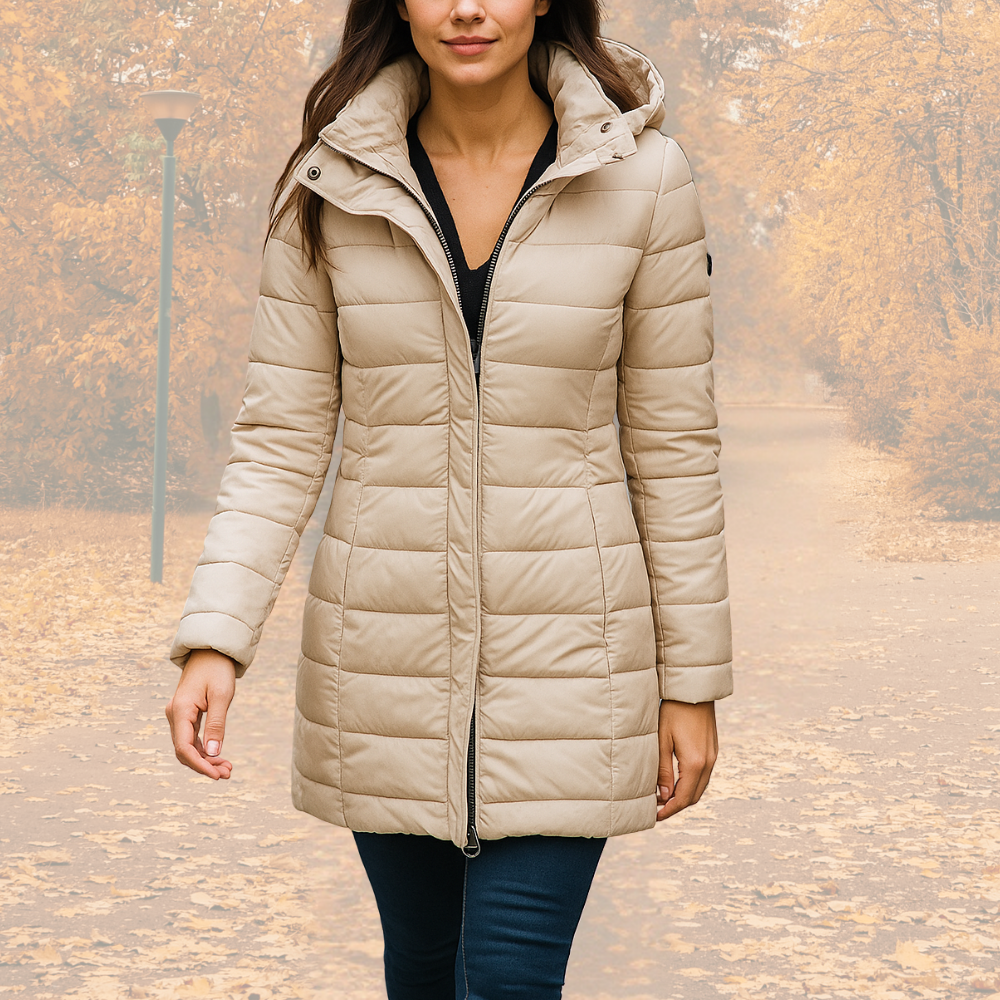 Camille Parka Elegante con Cálido Forro Interior