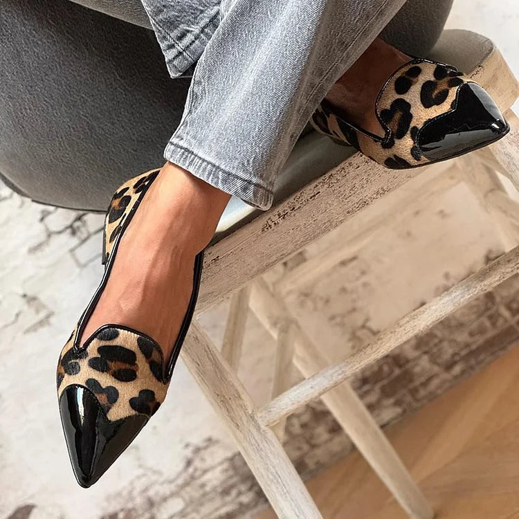 Margaux™ | Mocasines de Leopardo