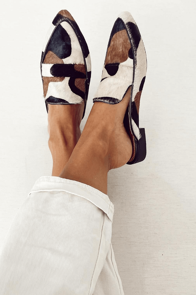Margaux™ | Mocasín de Cosido Patchwork
