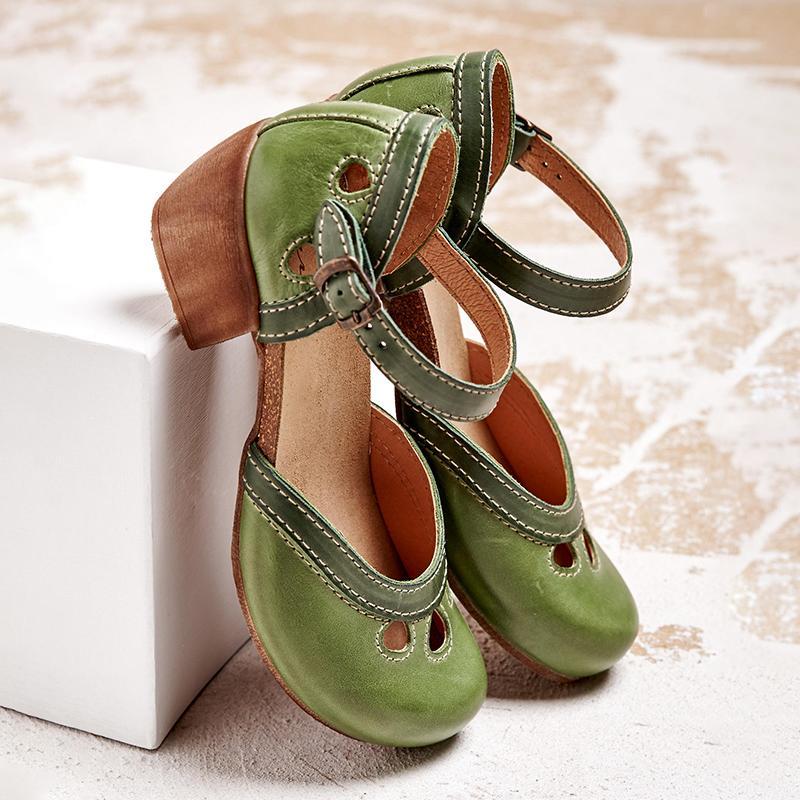 Laisy™ - Sandalias Ortopédicas de Tacón Bajo Confortables