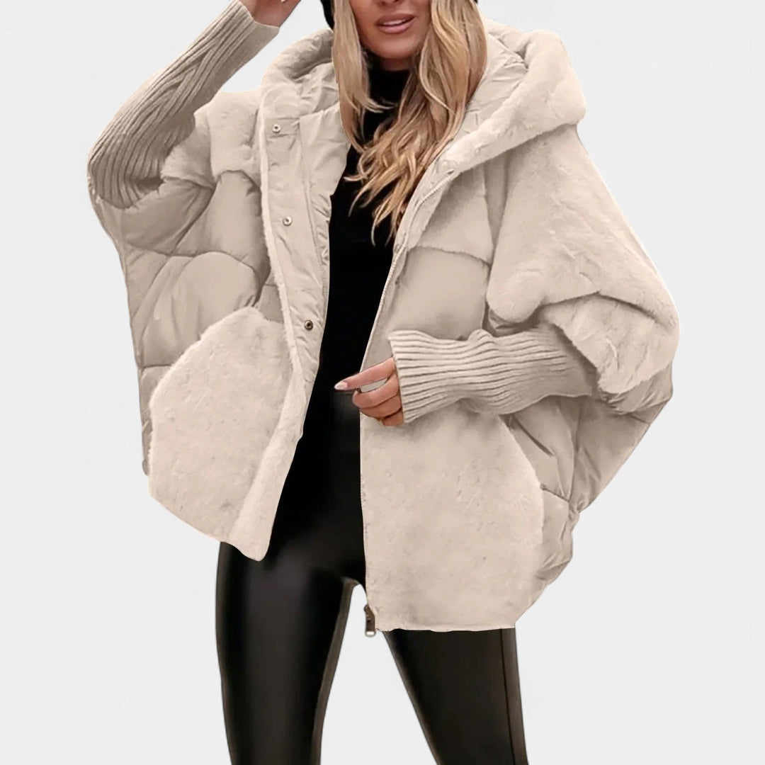 Domilia Chaqueta Acolchada Cálida con Capucha
