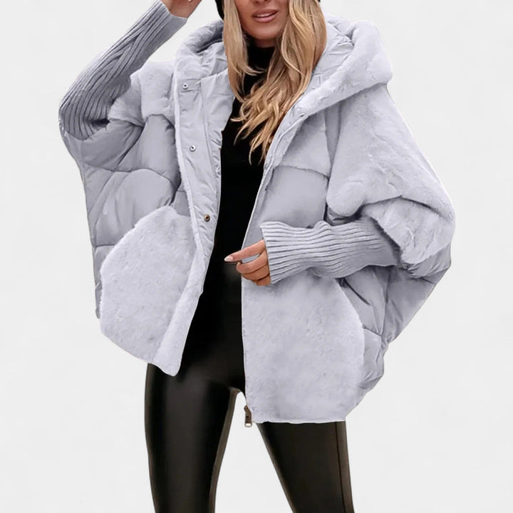 Domilia Chaqueta Acolchada Cálida con Capucha