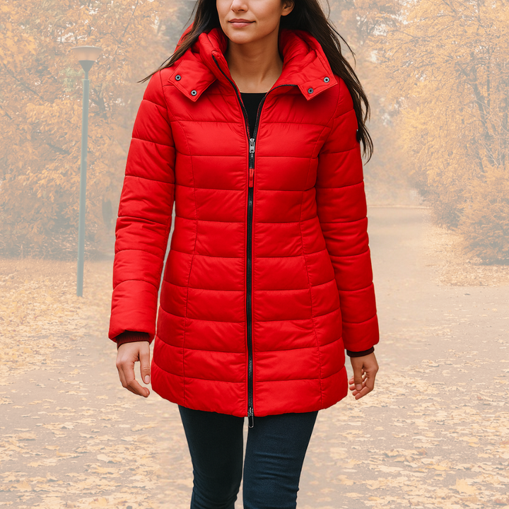 Camille Parka Elegante con Cálido Forro Interior