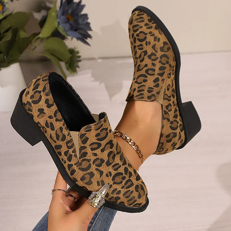 Angélique™ | Mocasin de Leopardo