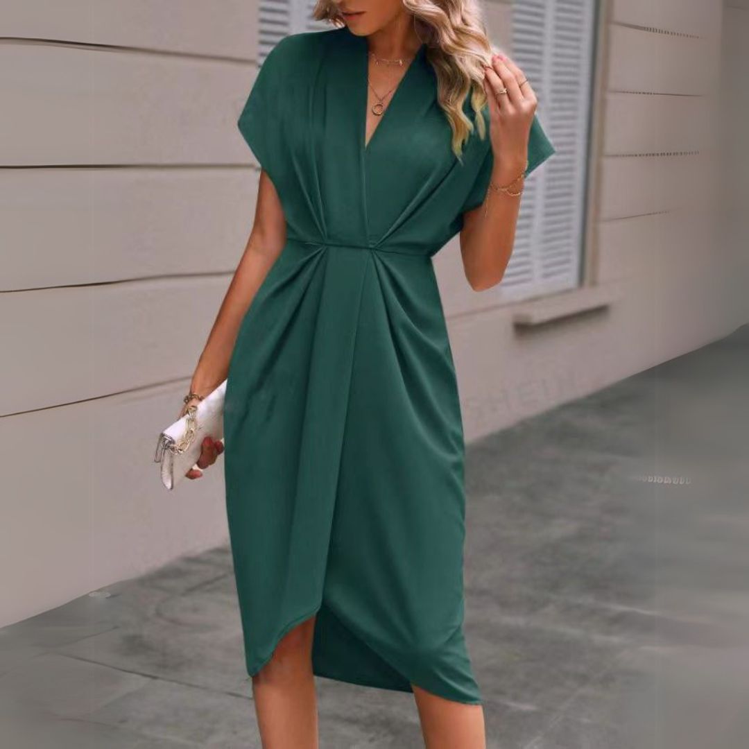 Anoukka | Vestido de cóctel midi elegante para mujeres