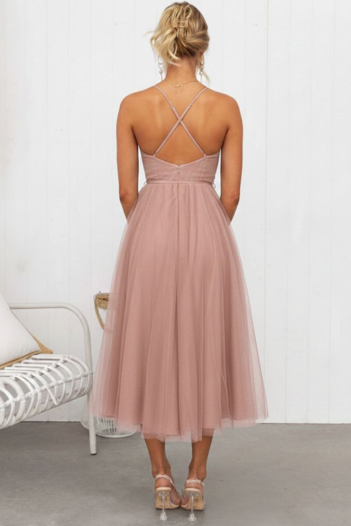 Lana | Vestido Midi de Tul para Mujeres