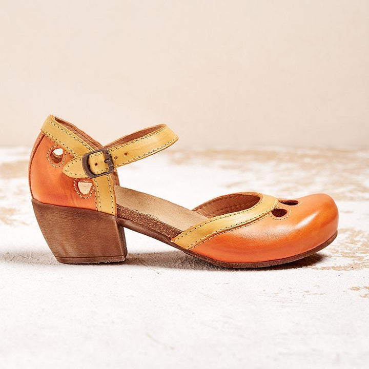 Laisy™ - Sandalias Ortopédicas de Tacón Bajo Confortables