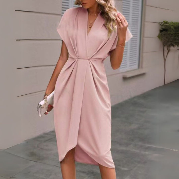 Anoukka | Vestido de cóctel midi elegante para mujeres