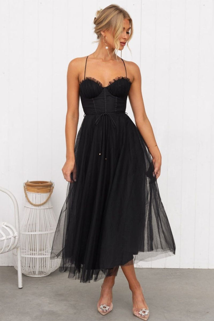 Lana | Vestido Midi de Tul para Mujeres