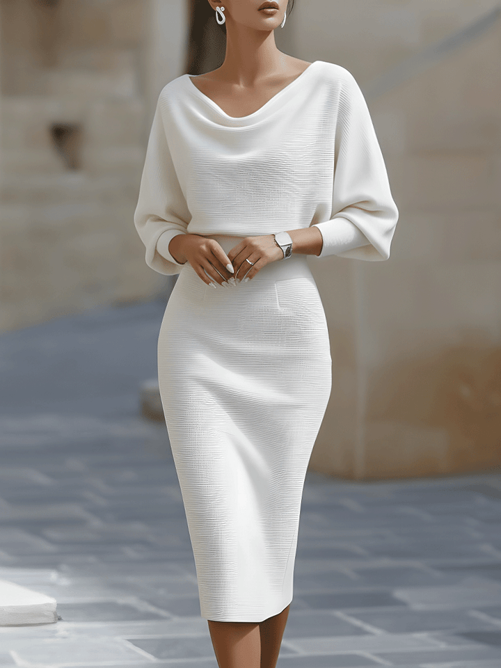 Ailany Vestido Midi de Lujo