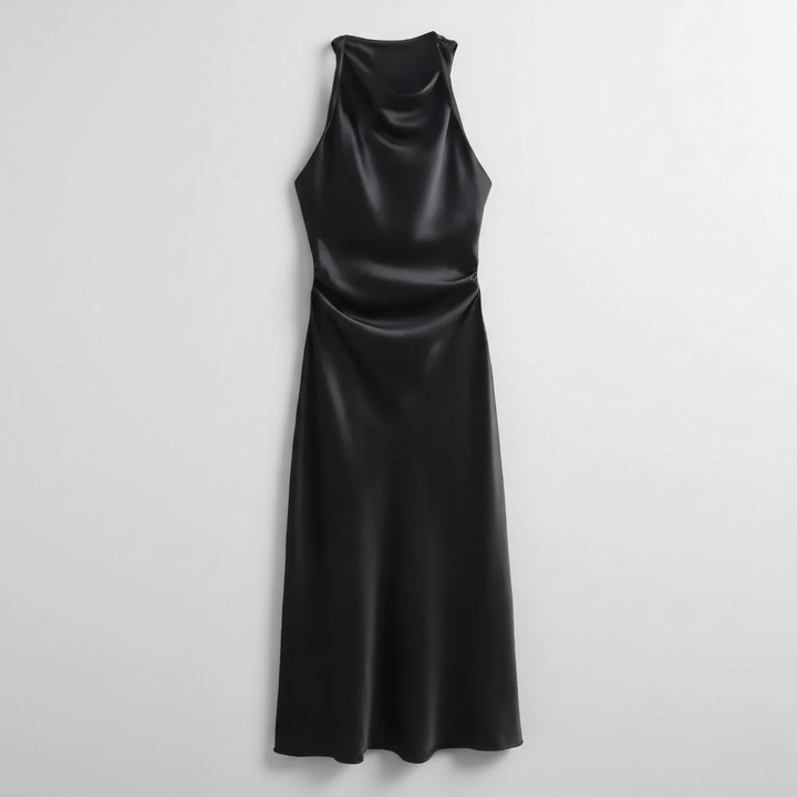 Karrie | Vestido Midi de Cóctel Sin Mangas para Mujeres