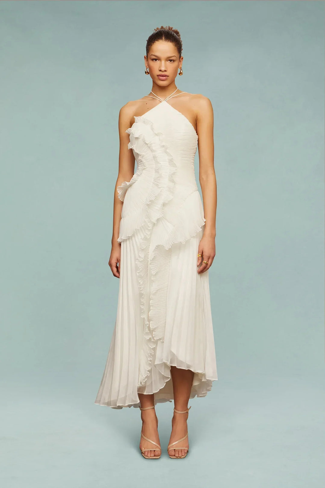 Vestido Maxi con Volantes Emma