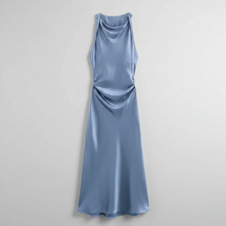 Karrie | Vestido Midi de Cóctel Sin Mangas para Mujeres