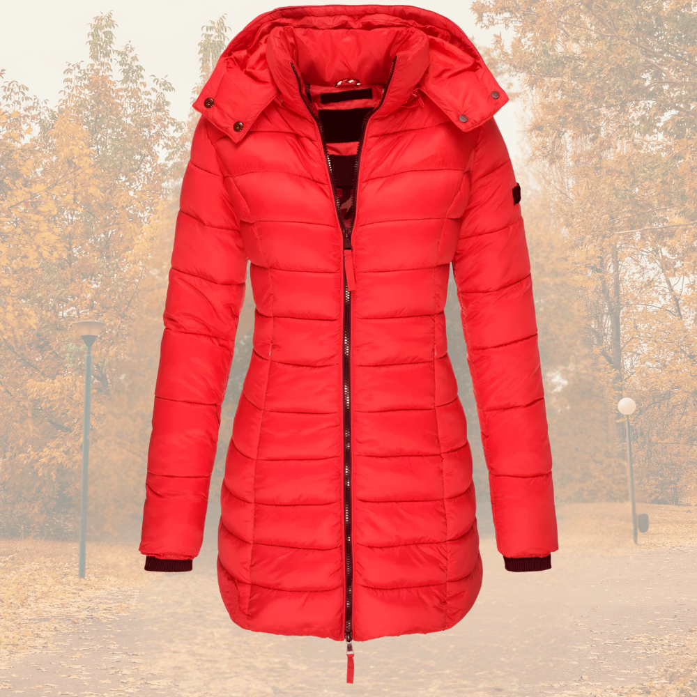 Camille Parka Elegante con Cálido Forro Interior