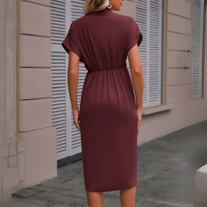 Anoukka | Vestido de cóctel midi elegante para mujeres
