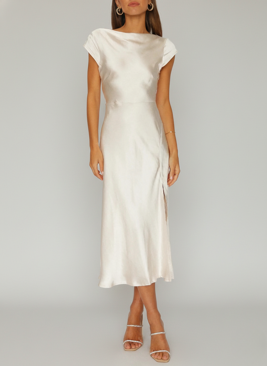 Shane | Vestido Midi Sin Mangas para Mujeres