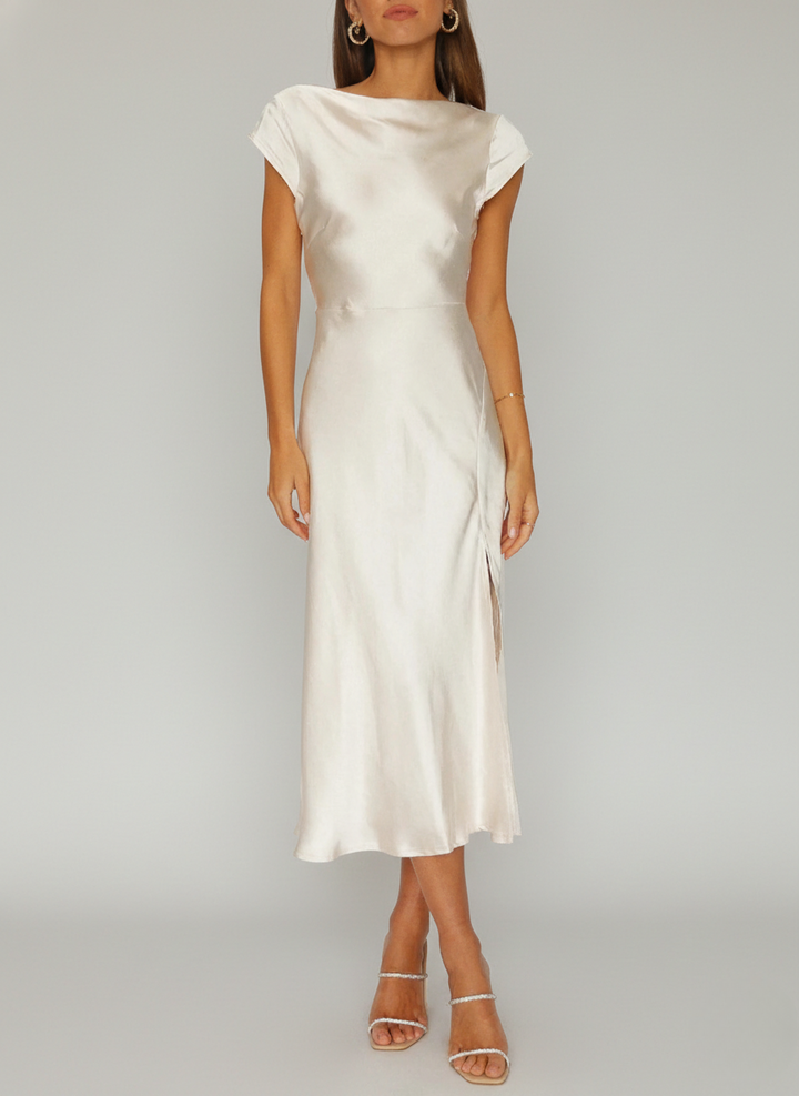 Shane | Vestido Midi Sin Mangas para Mujeres