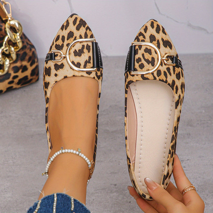 Kayleigh™ | Mocasin Leopardo