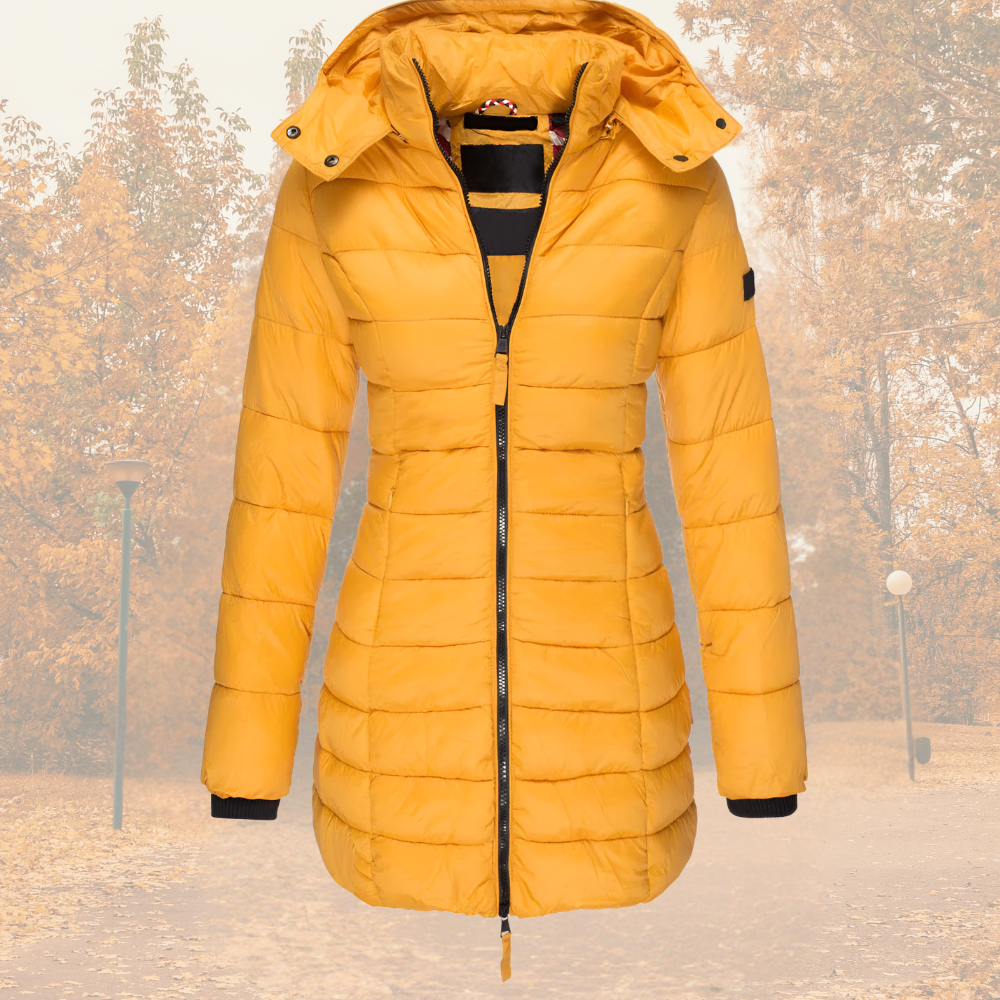 Camille Parka Elegante con Cálido Forro Interior