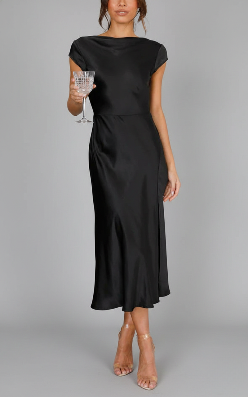 Shane | Vestido Midi Sin Mangas para Mujeres