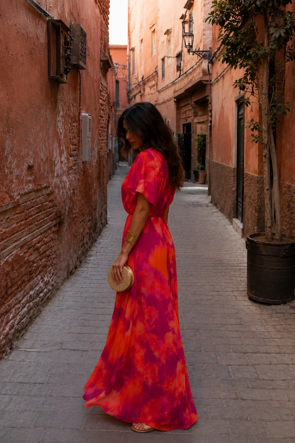 Vestido Brillo del Atardecer