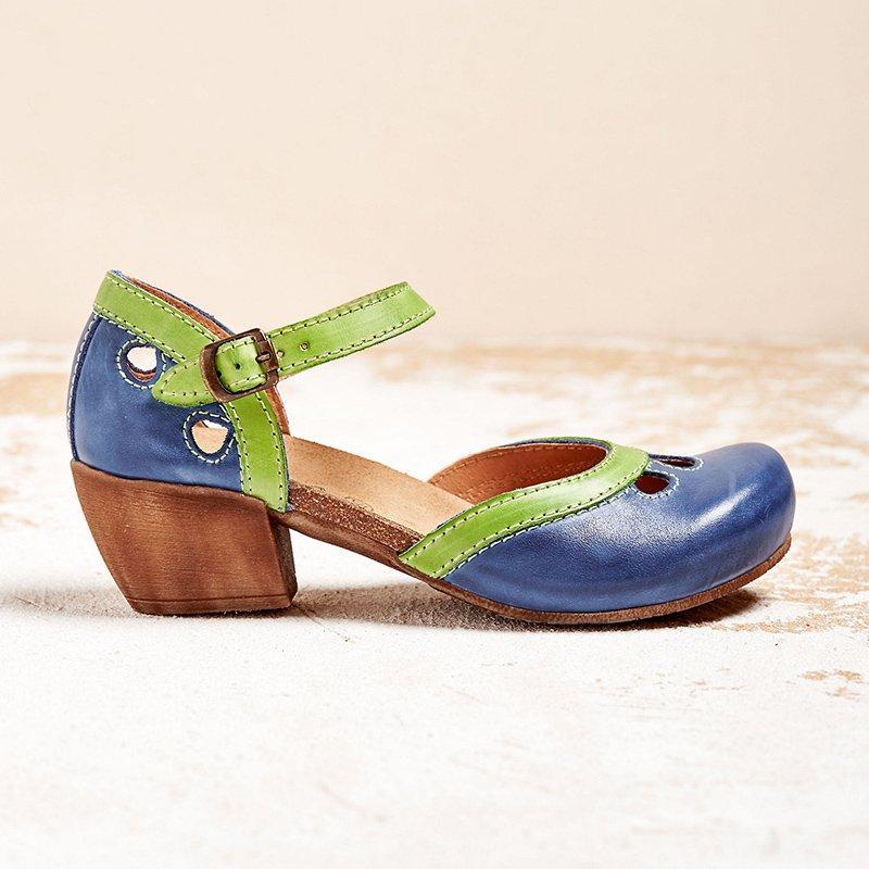 Laisy™ - Sandalias Ortopédicas de Tacón Bajo Confortables