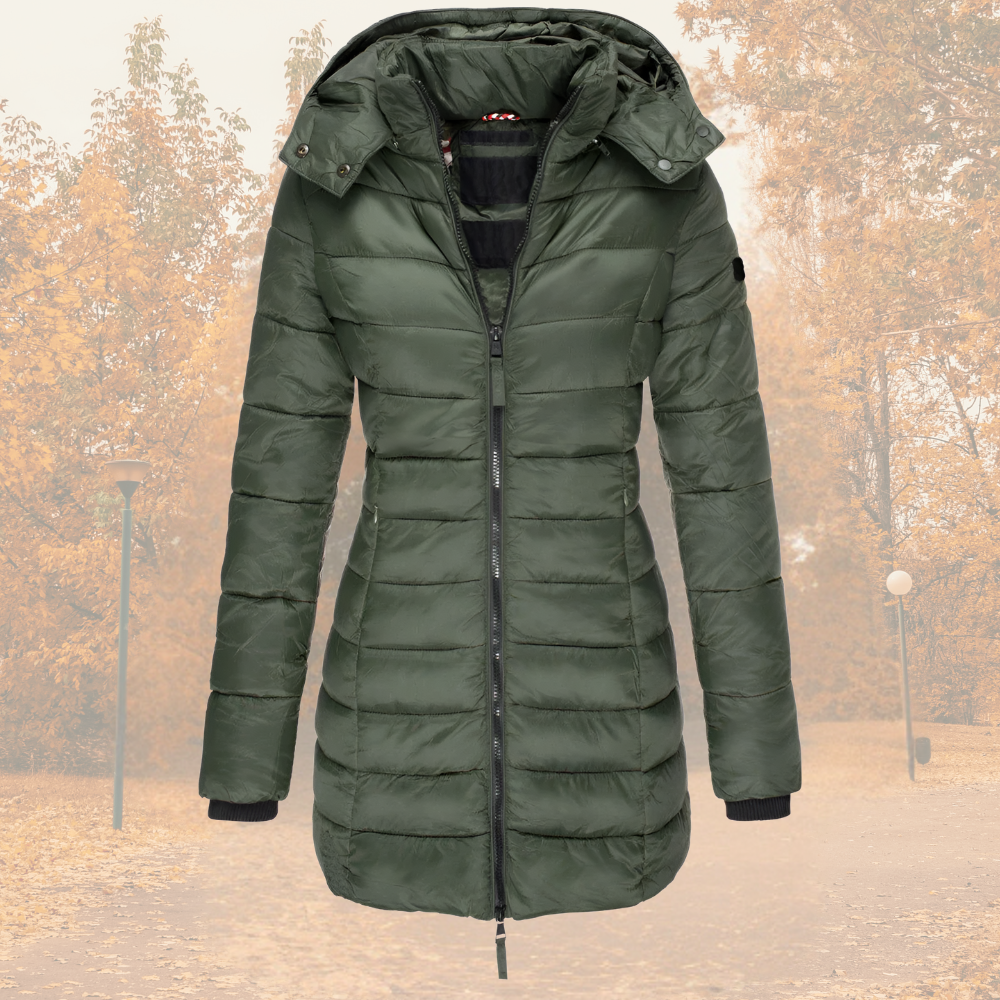 Camille Parka Elegante con Cálido Forro Interior