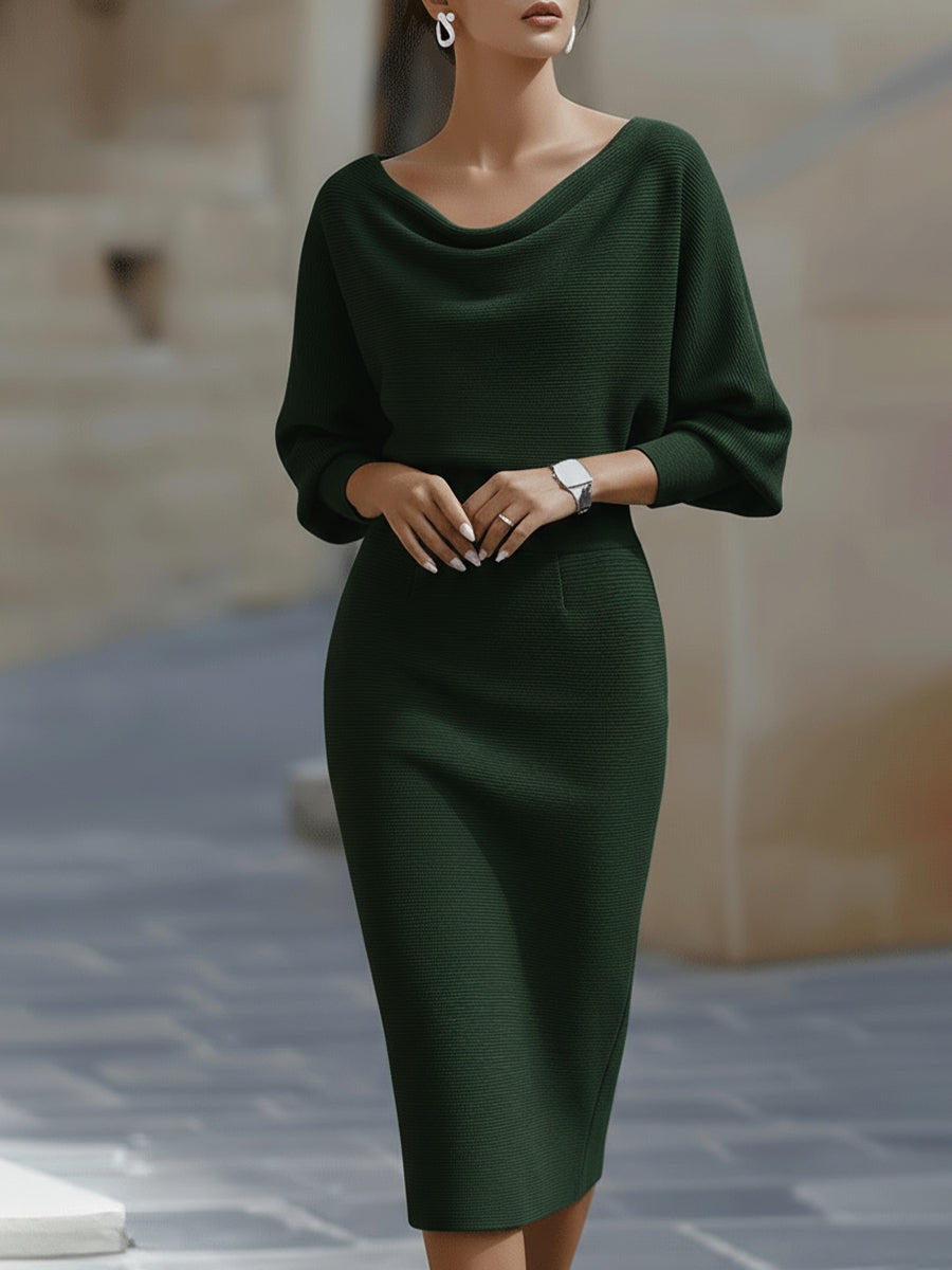 Ailany Vestido Midi de Lujo