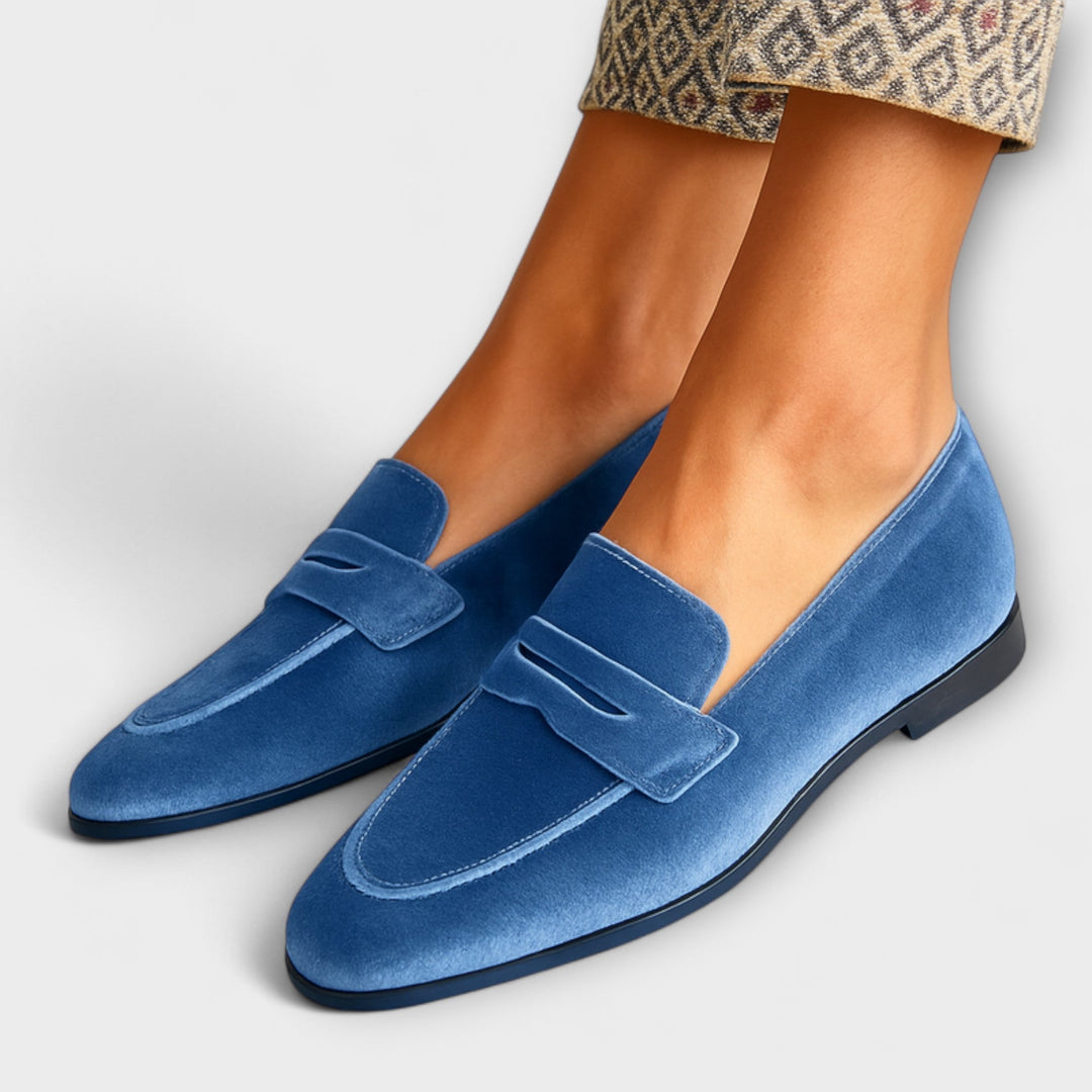 Louise™ | Mocasines de Ante Suave