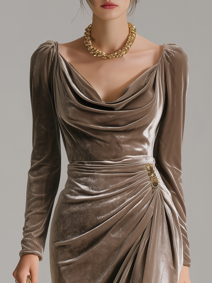Sylvana Vestido Elegante Midi