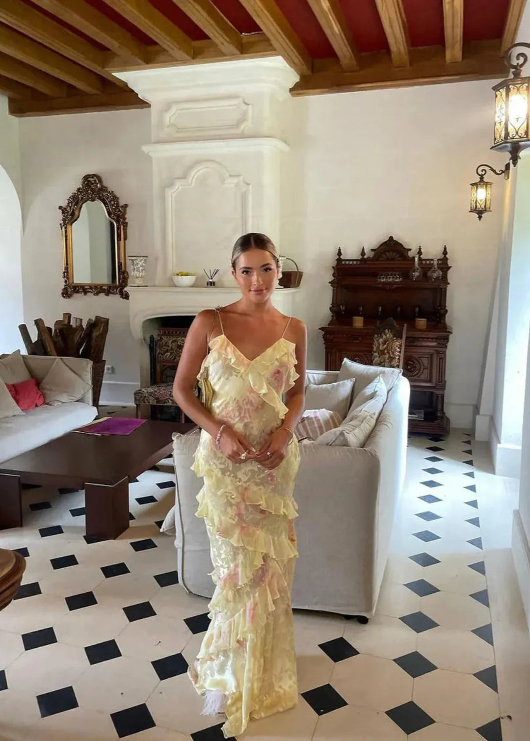 Vestido Maxi Formal de Verano Airborne