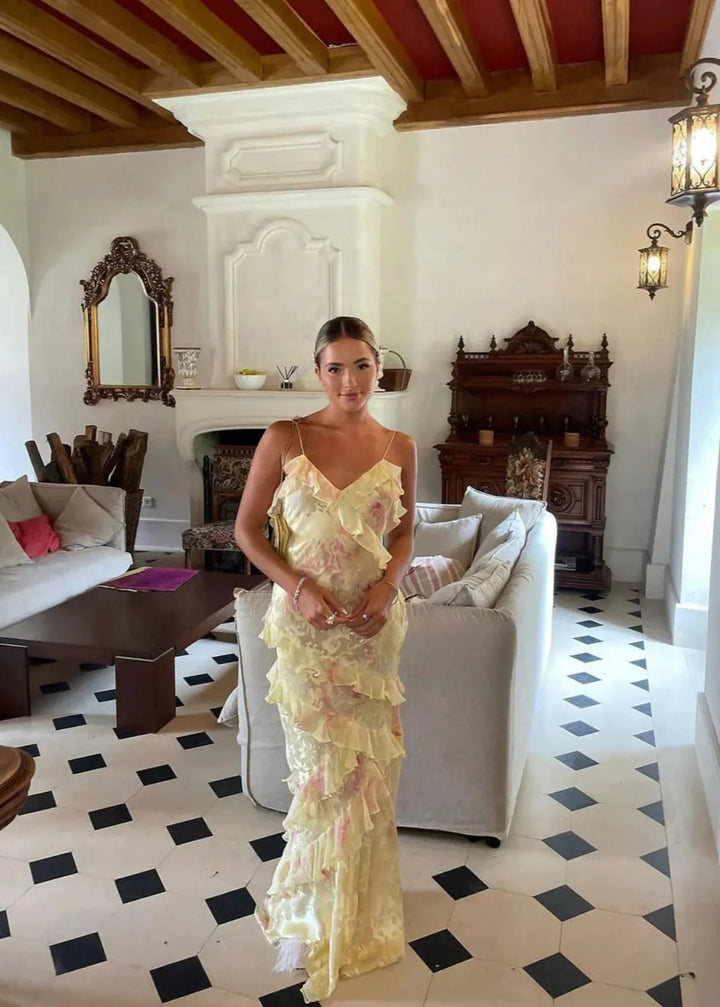 Vestido Maxi Formal de Verano Airborne