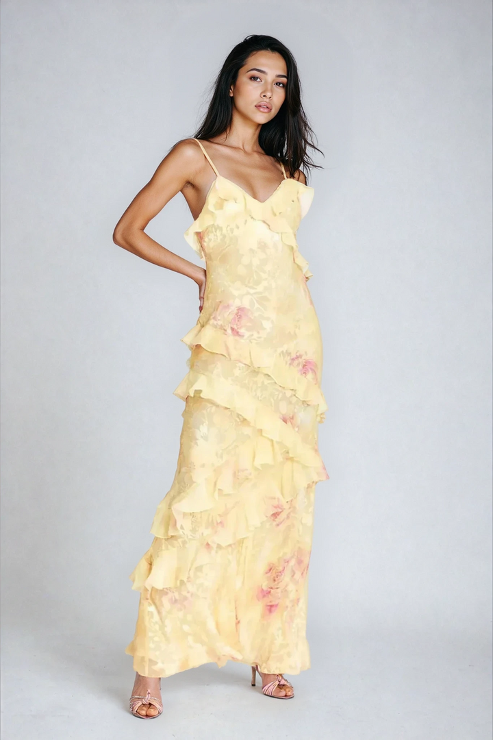 Vestido Maxi Formal de Verano Airborne