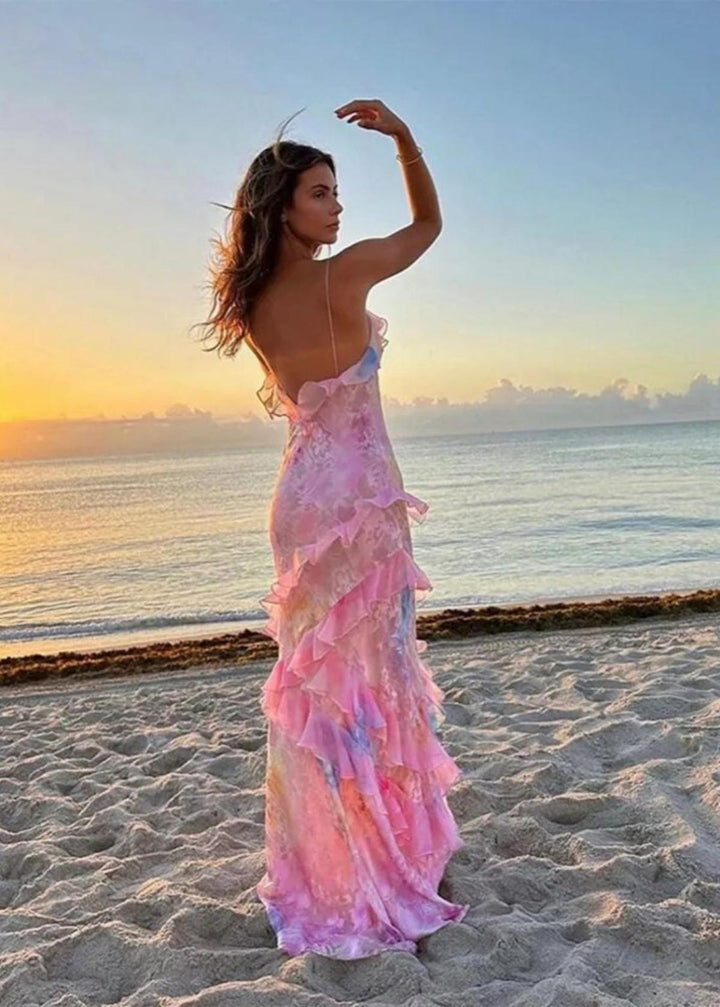 Vestido Maxi Formal de Verano Airborne