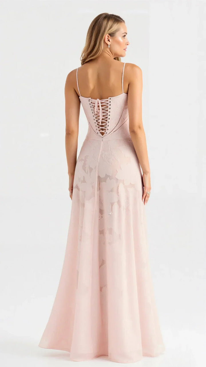 Vestido Maxi de Invitada de Boda Annabelle con Encaje