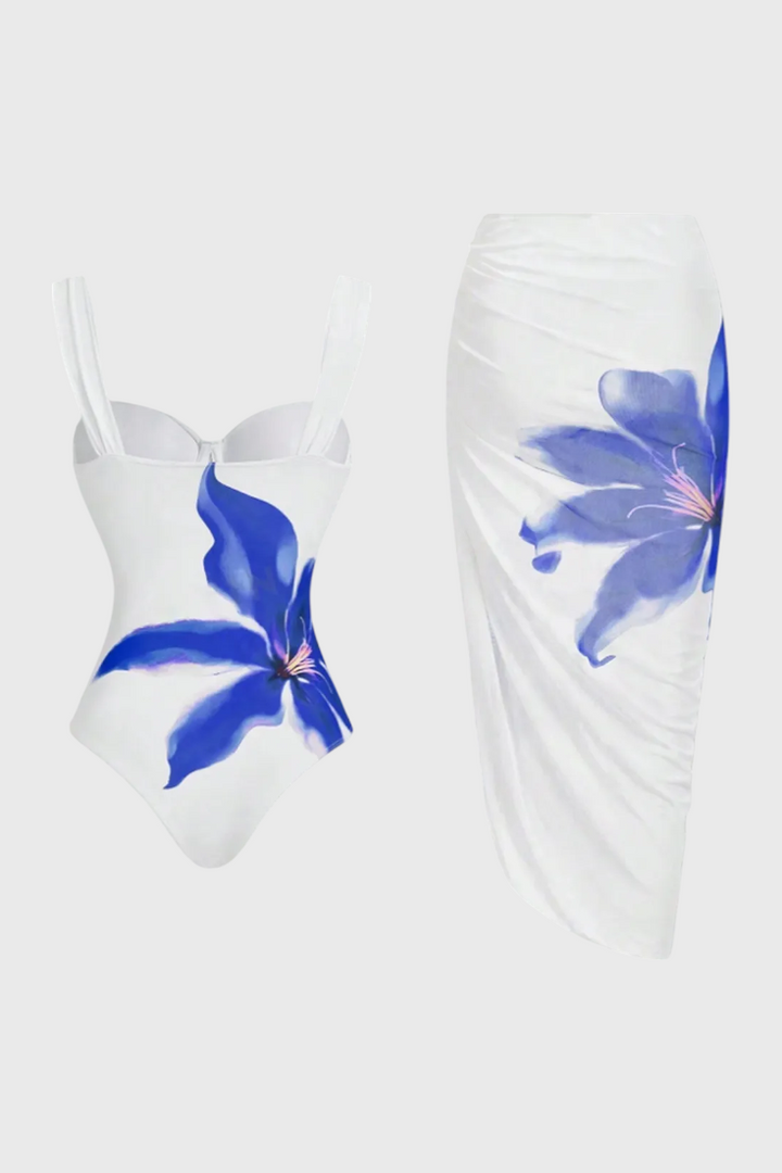 Sarah Conjunto de Baño de Dos Piezas Floral