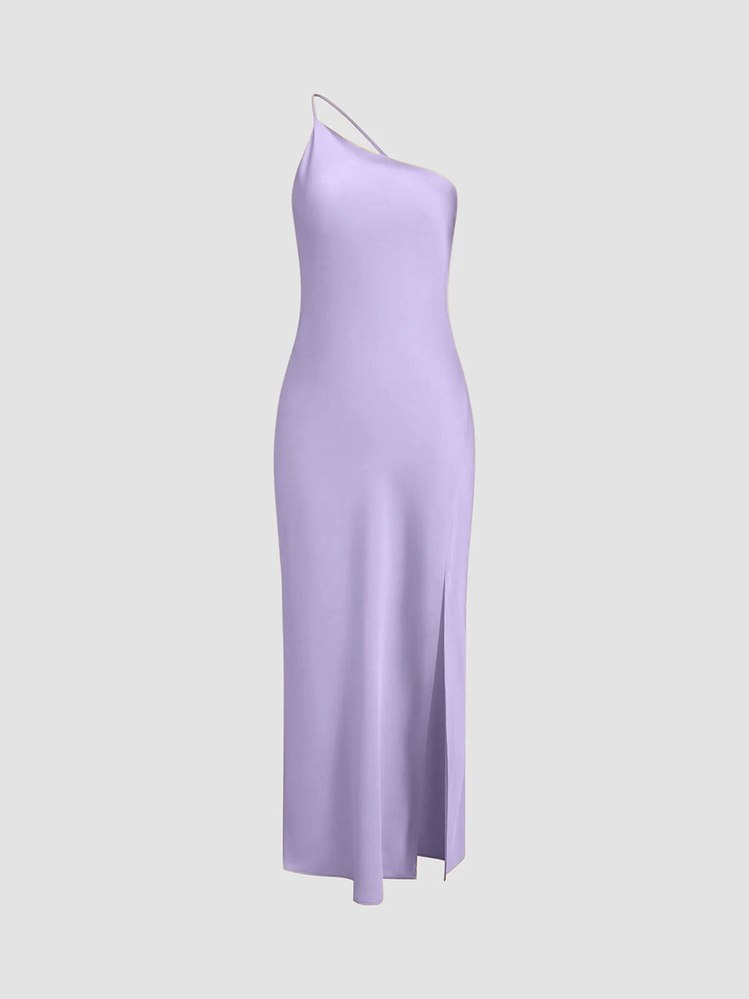 Vestido Maxi de Invitada de Boda de Satén con Espalda Abierta