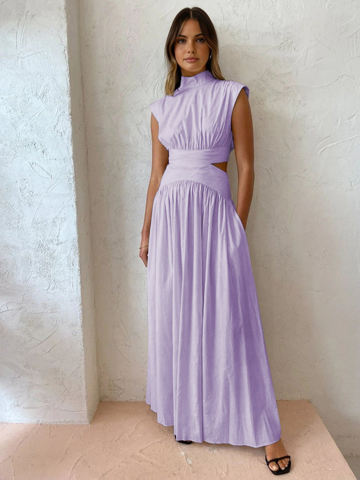 Elegante Vestido Maxi Sin Mangas para Ocasiones Formales