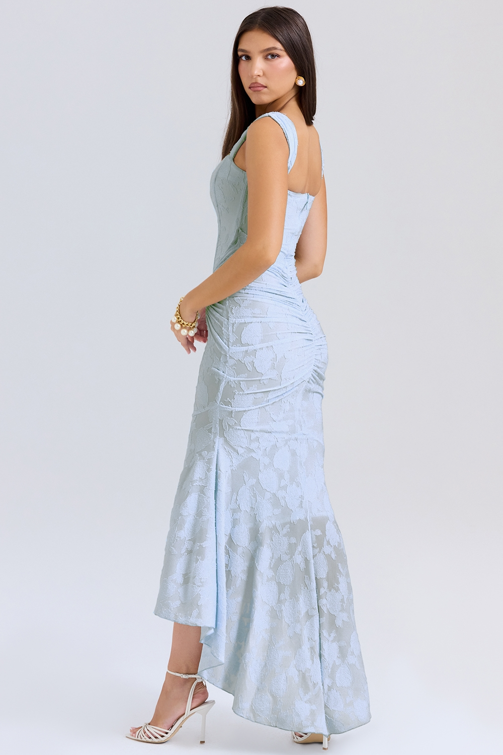 Vestido Maxi de Novia con Corsé de Encaje