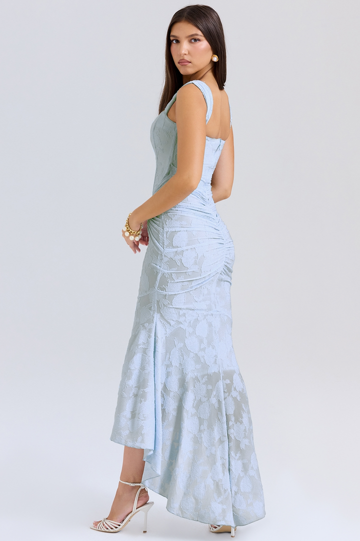 Vestido Maxi de Novia con Corsé de Encaje