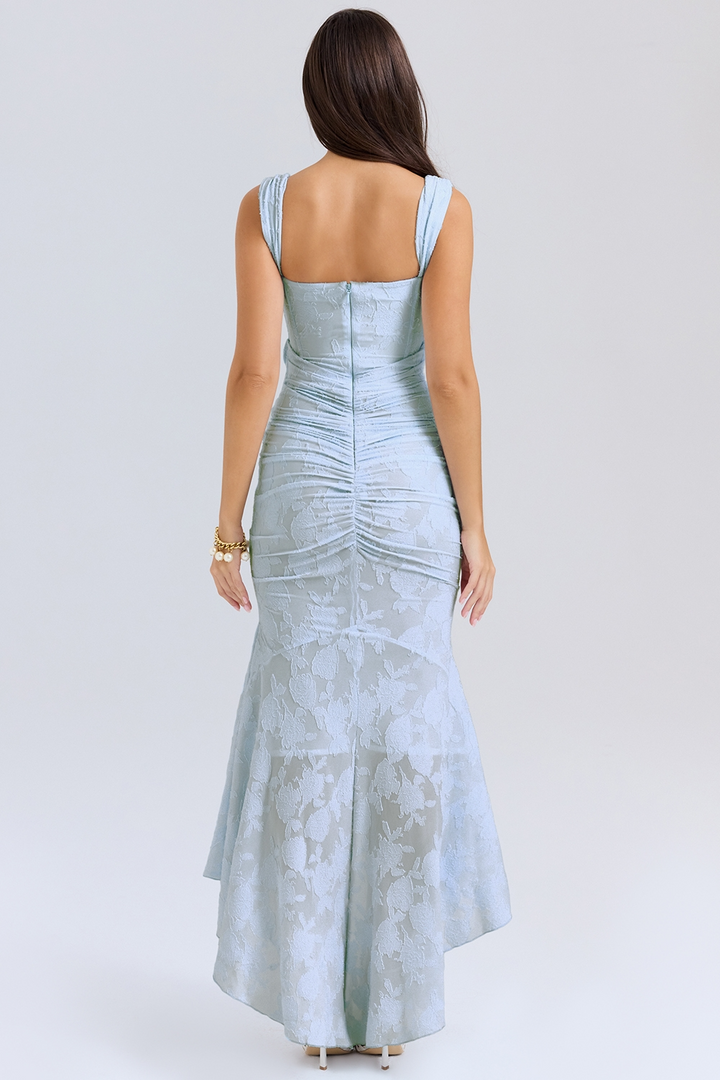 Vestido Maxi de Novia con Corsé de Encaje
