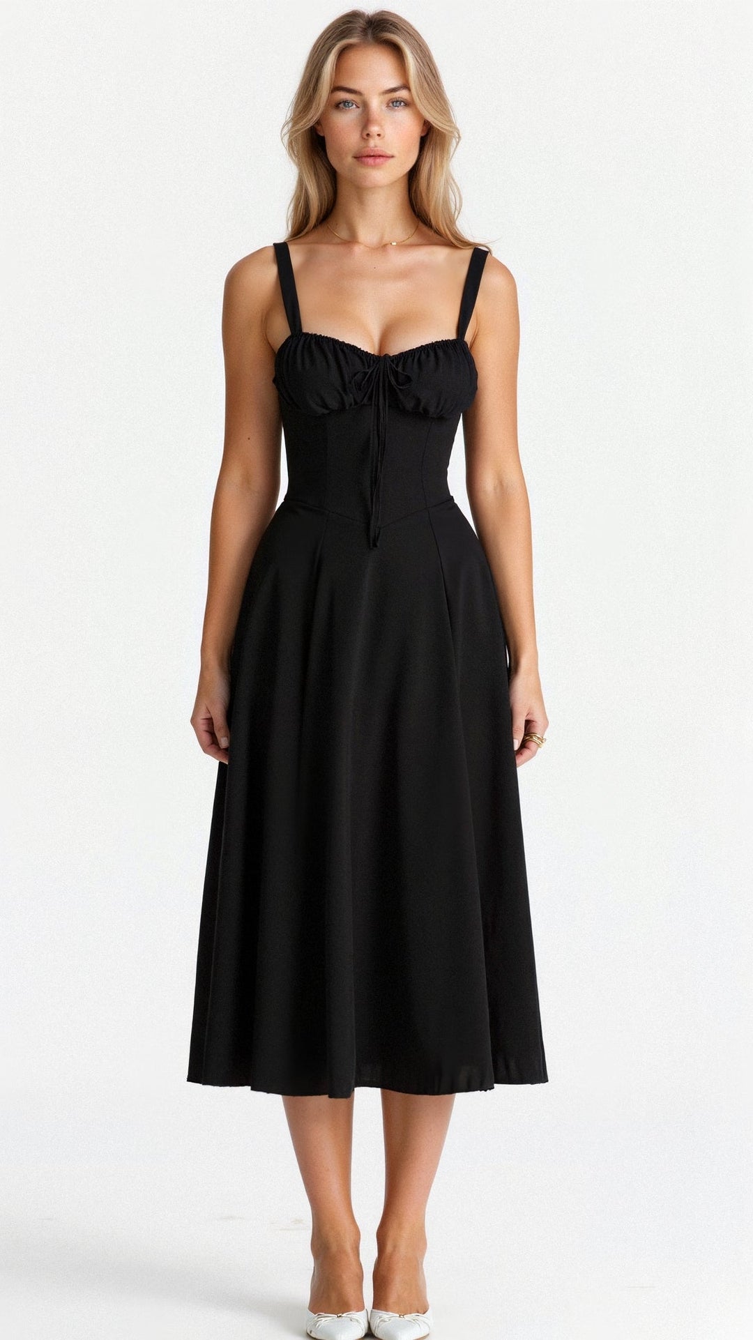 Cerene | Vestido Midi Floral para Mujeres